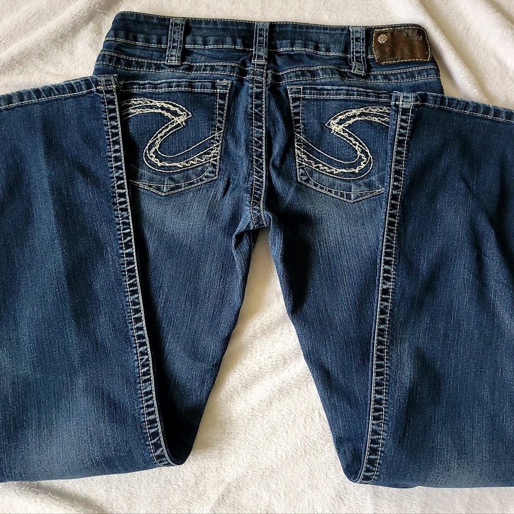 TUESDAY Low rise SILVER JEANS 31×33 bootcut